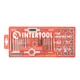 Набір плашок M3-M12 та мітчиків M3-M12, 40 од. INTERTOOL SD-8040 - изображение 2