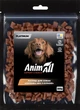 Ласощі для собак AnimAll Platinum Соломка міні з куркою 200 г (4820224504148) - зображення 1