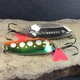 Блешня подвійна коливалка CONDOR FISHING Delta Twin 28гр 73мм #H008/01 (5208_28_H008SL) - зображення 2