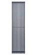 Дизайнерський радіатор ARTTIDESIGN Ancona II 1800x460 вертикальний, сірий матовий - зображення 2