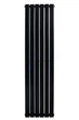 Дизайнерский радиатор отопления ARTTIDESIGN Livorno II 6/1600/408/50 вертикальный черный матовый - изображение 8