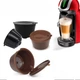 Багаторазові капсули для Dolce Gusto 3 шт сині з ложечкою та щіточкою - зображення 2