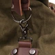 Дорожная сумка текстильная Vintage 20171 Зеленая 46х30х20 см - изображение 7