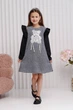 Сукня святкова Rozzi Girls Ведмедик 104 см чорний, білий - изображение 1