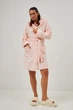 Халат BARWA garments 0227 L лапки на персиковому (2110002273956) - изображение 1
