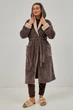 Халат BARWA garments 0383 M коричневий (2110003832152) - изображение 8