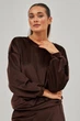 Комплект кофта+штани BARWA garments 0332/333 M темно-шоколадний (2113323332159) - изображение 5