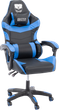 Fotel gamingowy Hedo regulowany Niebieski 100046 (5907184130088) - obraz 1