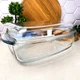 Прямоугольная кастрюля из жаропрочного стекла с крышкой 4.3 л +2.4 л PYREX Essentials - изображение 4