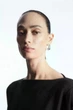 Сукня жіноча COS long-sleeved asymmetric mini dress 1212282001 L Чорний - изображение 5