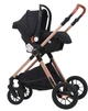 Коляска 3 в 1 Kidilo H2D Black (1111556) (Kidilo H2D (Black)) - изображение 5