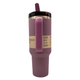 Термос термочашка Stanley Quencher ProTour Flip Straw Tumbler з нержавіючої сталі 1,18 л Lavander KT7001964 - зображення 8