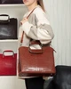 Женская кожаная сумка классическая ALEX RAI 1540-1 camel - изображение 6