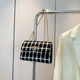 Твидовая сумка на цепочке с клапаном Lilly P2-1401-1AW - изображение 3