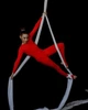 Комбинезон для гимнастики и акробатики AngelDance 158-164 красный - изображение 1