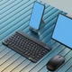 Беспроводная клавиатура с мышкой Mouse&Keyboard Kit аккумуляторная ультратонкая для телефона планшета ноутбука - изображение 5