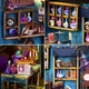 3D Book Nook «Магічний магазин» Magic Market Румбокс, дерев’яний конструктор DIY з LED, JTSL-09B - зображення 3