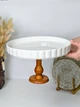 Тортовница OLens White kitchen 8030-324 17.5х27.2 см белая - изображение 3