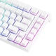 Механічна клавіатура на магнітних світчах Akko TAC75 HE, 8K, 84key, RGB, Win,Mac OS, УКР та АНГЛ, White /БІЛА (11523TA75A08102) - изображение 4