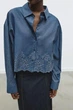 Короткая рубашка Zara 3564/060 - S - изображение 3