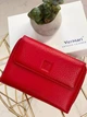 Кожаный красный небольшой кошелек VerMari 55089-1806 - изображение 2