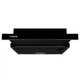 Телескопическая вытяжка кухонная Minola HTL 6214 BLF 700 LED, полностью черная вытяжка на кухню, 700 куб. м. - изображение 1