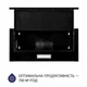 Телескопическая вытяжка кухонная Minola HTL 6214 BLF 700 LED, полностью черная вытяжка на кухню, 700 куб. м. - изображение 4