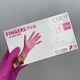 Рукавиці нітрилові рожеві Fingers Pink, 100шт., Ceros, розмір S - зображення 2