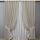 Комплект штор VR-Textil Блекаут двосторонній Scandi № 1905ш Тауп 150х270 см 2 шт (33-0938) - зображення 2