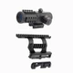 Коліматорний приціл SIGHT-PRO PTS2 3x30 + Швидкознімний бічний кронштейн з ластівчиним хвостом Leapers для АКМ, АКМС, АК-74, АКСУ, - зображення 1