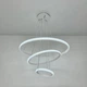 Люстра светодиодная подвесная LUMINARIA JULIE CRYSTAL 75W 3R 600х1100 WHITE/CLEAR / LED светильник (с пультом) - изображение 5