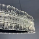 Люстра светодиодная подвесная LUMINARIA ERIKA 65W R485 BLACK / LED светильник (с пультом) - изображение 2