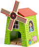 Drewniany zestaw Bigjigs Rail Wiatrak kolejowy (0691621092477) - obraz 2