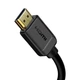 Кабель Baseus high definition Series HDMI To HDMI Adapter Cable 1m Black (CAKGQ-A01) - изображение 4