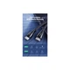 Кабель мультимедійний HDMI M to HDMI M 2.0m braided HD140 black Ugreen (80403) - зображення 3