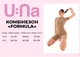 Комбінезон жіночий спортивний U:na FORMULA бежевий 345582_S-M - зображення 5