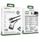 Дата кабель Acefast C22-05 2in1 Type-C to Type-C 240W/MAG3 140W (1.2m) (Black) (244356) - изображение 4