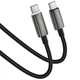 Дата кабель Acefast C23-03 Type-C to Type-C 60W (1.2m) (Black) (244360) - зображення 3