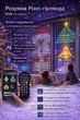 Розумна смарт-гірлянда-штора RGB 3×2 м, 400 LED — керування через смартфон (Bluetooth) та пульт, динамічні режими - зображення 5