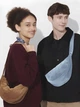 Сумка кросс-боди через плечо тканевая Uniqlo 804839117 Голубая (1159849564) - изображение 3