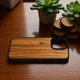 Накладка SkinBacker Wood для Apple iPhone 15 Pro Max Римская оливка (80145) - изображение 5