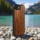 Накладка SkinBacker Wood для Apple iPhone 16е Палисандр (80158) - изображение 1
