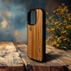 Накладка SkinBacker Wood для Apple iPhone 16 Pro Римская оливка (80155) - изображение 2