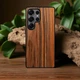 Накладка SkinBacker Wood для Samsung Galaxy S25 Ultra Палисандр (80174) - изображение 2