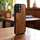 Накладка SkinBacker Wood для Apple iPhone 16 Plus Палисандр (80150) - изображение 1