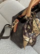Сумка Louis Vuitton Braided Handle Montaigne Handbag Monogram mini коричневый клатч Луи Виттон MDR - изображение 5