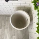 Набор Кашпо белый цвет Engard Нейс 35x35x50 см и 43x43x61 см - изображение 2