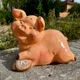 Копилка Свинка керамическая 18×12×17 см – денежная копилка, декоративная свинка для монет - изображение 1