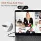 USB Веб-камера 2K 1080p Mini 30fps Full HD Ande із мікрофоном (зі штативом) - изображение 7