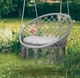 Підвісна Качеля Гамак з Подушкою Garden Grey - зображення 5